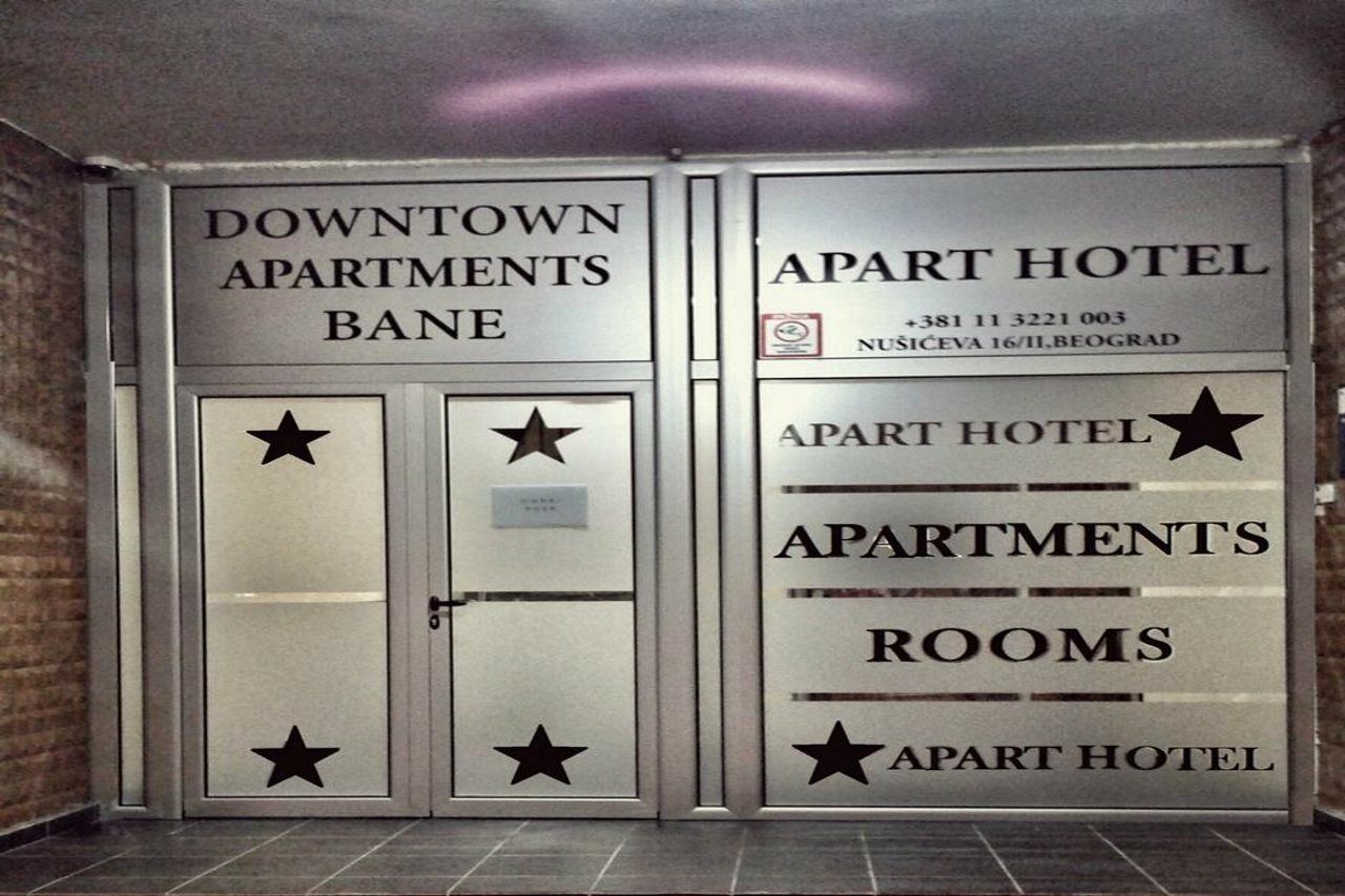 Downtown Apart Hotel Bane Belgrado Esterno foto